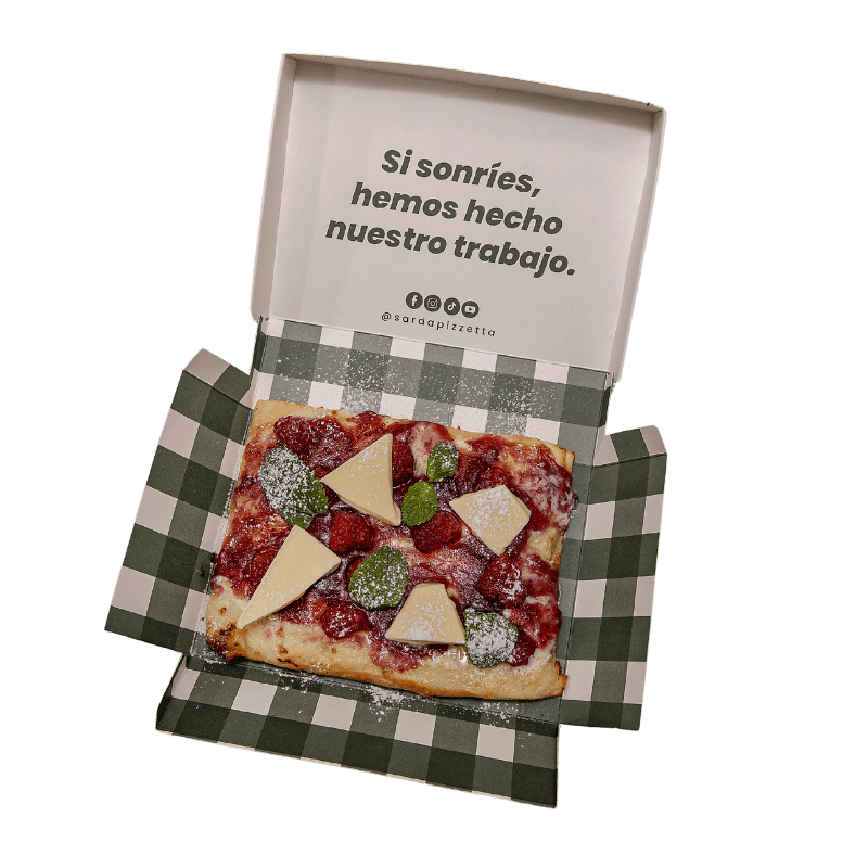 Pizzetta Sarda Peccato Di Lamponi